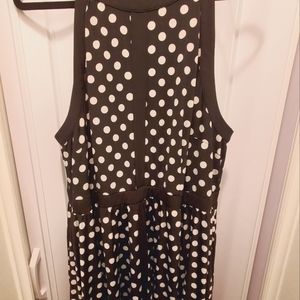 Torrid, size 2, poke-a-dotted